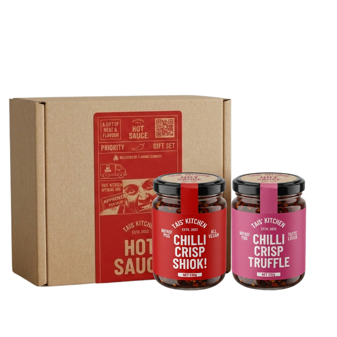 2 x Chilli Crisp Gift Set + Gift Box (2 x 100g or 2 x 230g)